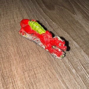 Red and Green Dragon Figurine DnD